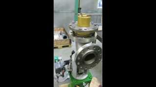 SchuF Angle Control Valve  Positioner calibration [upl. by Engedi]