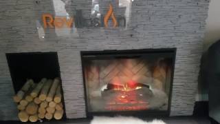 Dimplex Revillusion Electric Fireplace [upl. by Adnirolc]