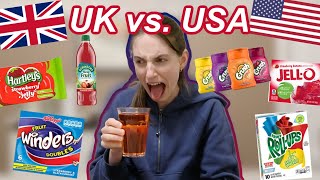 UK vs USA Snack Taste Test [upl. by Pinckney75]