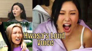 Hwasa and her loud voice [upl. by Ungley]