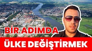 BİR ADIMDA ÜLKE DEĞİŞTİRMEK ALMANYA  POLONYA SINIRI [upl. by Notlrahc933]