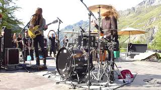 KADAVAR Ger Rocklette Palp Festival Switzerland 14082019 Into the Wormhole [upl. by Ronacin]