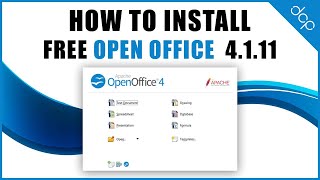 How to download and install Free OpenOffice 4111  OpenOffice 2021 Tutorial [upl. by Holsworth167]