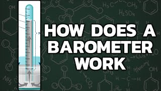 How Does A Barometer Work  Simple Barometer Working [upl. by Atnahc163]