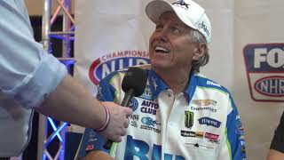 John Force Racing gives updates on upcoming 2022 season and more  PRI 2021 [upl. by Narib]