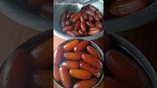 lencha recipe  long gulab jamun youtubeshorts shorts shortsvideo gulabjamun [upl. by Thurman909]