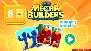 Mecha Builders Memory Match Sesame Street Hammy Kids [upl. by Asim]