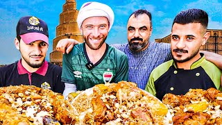 IRAQI KEBAB and SHAWARMA Street Food KINGS GIANT IRAQI FEAST in Baiji Iraq [upl. by Seiden]