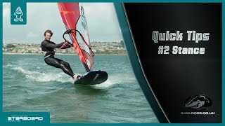 Windsurfing Quick Tips Stance [upl. by Hodgson]