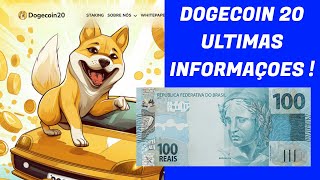 DOGECOIN 20 ULTIMAS INFORMAÇOESVEJA AGORA [upl. by Leirud370]