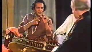 Indian Classical Music  Ravi Shankar Alla Rakha and Yehudi Menuhin Trio [upl. by Scheer]