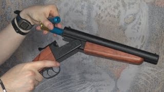 Airsoft Shotgun double barrel Wa Shan 6mm version  KhanSeb [upl. by Liagaba]