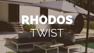 ☼ Sonnenschirm Rhodos Twist Produktvideo  GartenundFreizeit [upl. by Jamieson]