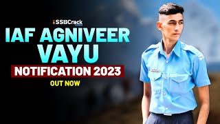 IAF Agniveer Vayu Entry Full Notification 2023  Agniveer Vayu  Exam Date  Age Limits [upl. by Flann]