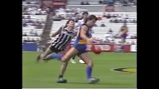 1990 Reserves Grand Final Torrens 1712 114 Port 1111 77 1st half [upl. by Rubi]