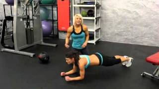 Hand to Elbow Planks  FITBODY Planking Exercise Variation [upl. by Bergman]