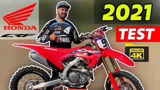 NEW 2021 Honda CRF450R TEST [upl. by Ennaear]