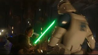 Attack on the Jedi Temple  Order 66 FULL SCENE Obi Wan Book of Boba Fett Revenge of the Sith [upl. by Mendel]