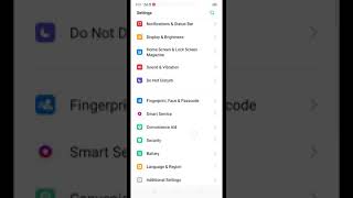 Full screen mode Oppo F11 pro [upl. by Worthy]