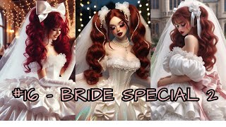 Bride Special 2 Big Satin Wedding Dresses amp Huge Petticoats satindress [upl. by Helfand]