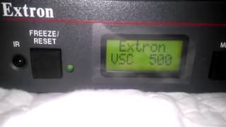 SSales NEW Extron VSC 500 High Resolution ComputertoVideo Scan Converter [upl. by Ecyla756]