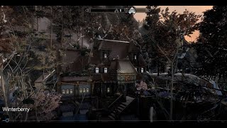 Winterberry Chateau  Skyrim Special Edition House Mod [upl. by Tserof]