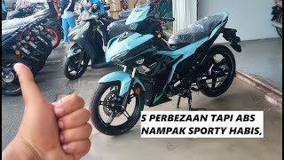 YAMAHA Y16ZR ABS BERBALOI DAN MENARIK 5 PERBEZAAN DENGAN VERSI NON ABS [upl. by Amleht]