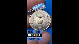 Super Valuable 1999 Georgia Quarter [upl. by Joash445]