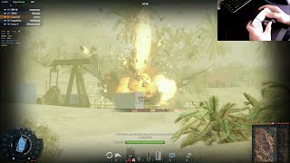 Playing with Sony Dual Sense and DXVK in Armored Warfare Vega 64 4K [upl. by Baxter15]