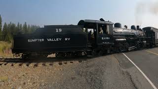 Sumpter Valley Railway video 10 5k 30fps 2880p30 [upl. by Kary320]