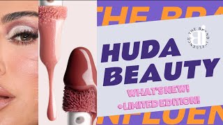 HUDA BEAUTY WHAT’S NEW  LIMITED EDITION  The Brand Influence💖 [upl. by Noitsirhc]