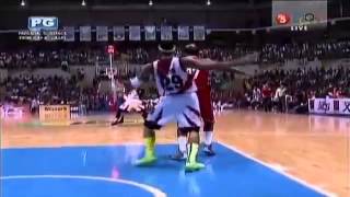 Arwind Santos teases Espinas after he make a shot [upl. by Claus653]