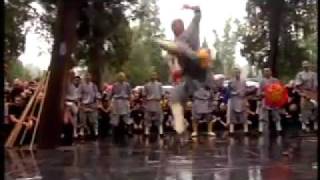 Shaolin Monk Rain Demonstration [upl. by Bondie]