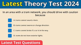 Latest Theory Test Questions  Pass Your Theory Test First Time [upl. by Phyl265]