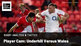 Rugby Coaching Player Cam Sam Underhill versus Wales [upl. by Winer]