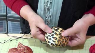 How to make a Round Pin Cushion using 5quot squares  Quilting Tips amp Techniques 112 [upl. by Gates397]