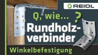 Rundholzverbinder von BBStanz  Die perfekte Verbindung für Rundhölzer German [upl. by Anwad]