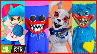 HUGGY WUGGY amp VANNY amp BOYFRIEND  Fnaf amp Poppy Playtime Best Animation Compilation 6 [upl. by Rao]