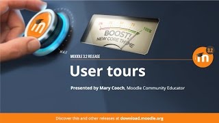 User Tours in Moodle 32 [upl. by Bergh851]