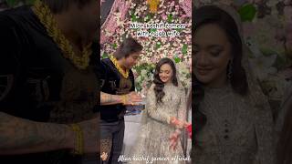 Mian kashif zameer with Rajab wife🔥kashifzameer wedding shortfeed rajabfamily trend shorts [upl. by Ebneter]