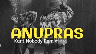 Anupras  Kant Nobody Remix Lyrics Video [upl. by Asyral]