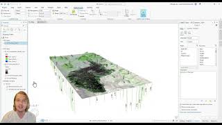 8 Visualizing Data in 3D Using Local Scene in ArcGIS Pro [upl. by Cnahc]