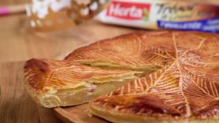 Recette de galette des rois à la frangipane HERTA® [upl. by Munro]