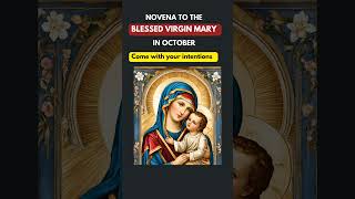 Novena to the Blessed Virgin Mary in the Month of October Marian devotion  October devotion [upl. by Yalcrab]