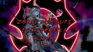 Zorga Masques Deck Profile V1 Cardfight Vanguard Overdress [upl. by Mercie]