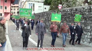 2016  Raduno Battaglione Alpini Gemona  Sfilata Sezioni [upl. by Ennaear]