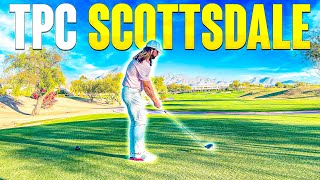 World Long Drive Champion Plays TPC SCOTTSDALE [upl. by Dalenna]