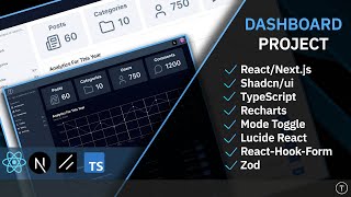Admin Dashboard From Scratch  Nextjs TypeScript Shadcnui [upl. by Ruenhs866]