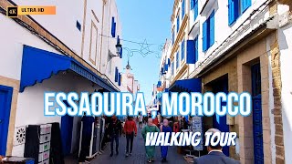 Essaouira MOROCCO Walking Tour  4K with Captions Walker Prints [upl. by Peggy925]