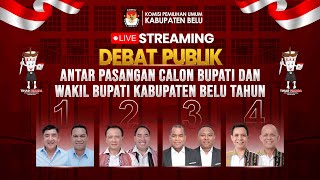 Debat Publik Antar Pasangan Calon Bupati Dan Wakil Bupati Belu 2024 [upl. by Batish]